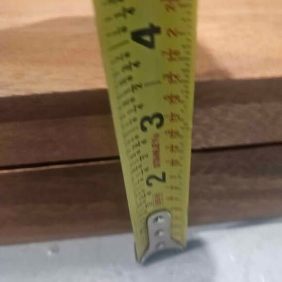 Napa Style Spice Holder Tea Holder Acacia Wood 14" x 4" - Picture 7 of 7